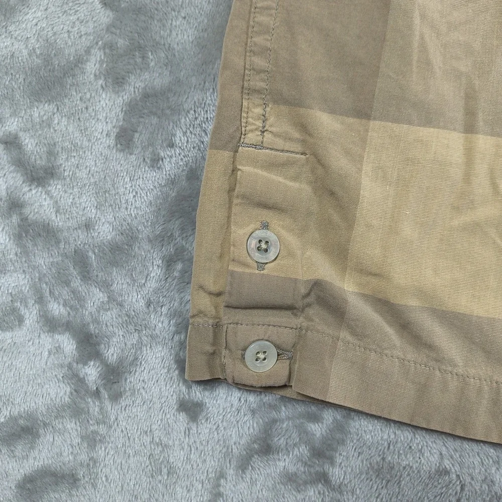 The North Face A5 Series Shirt Men Small Plaid Button Up Gorpcore Outdoor Hiking